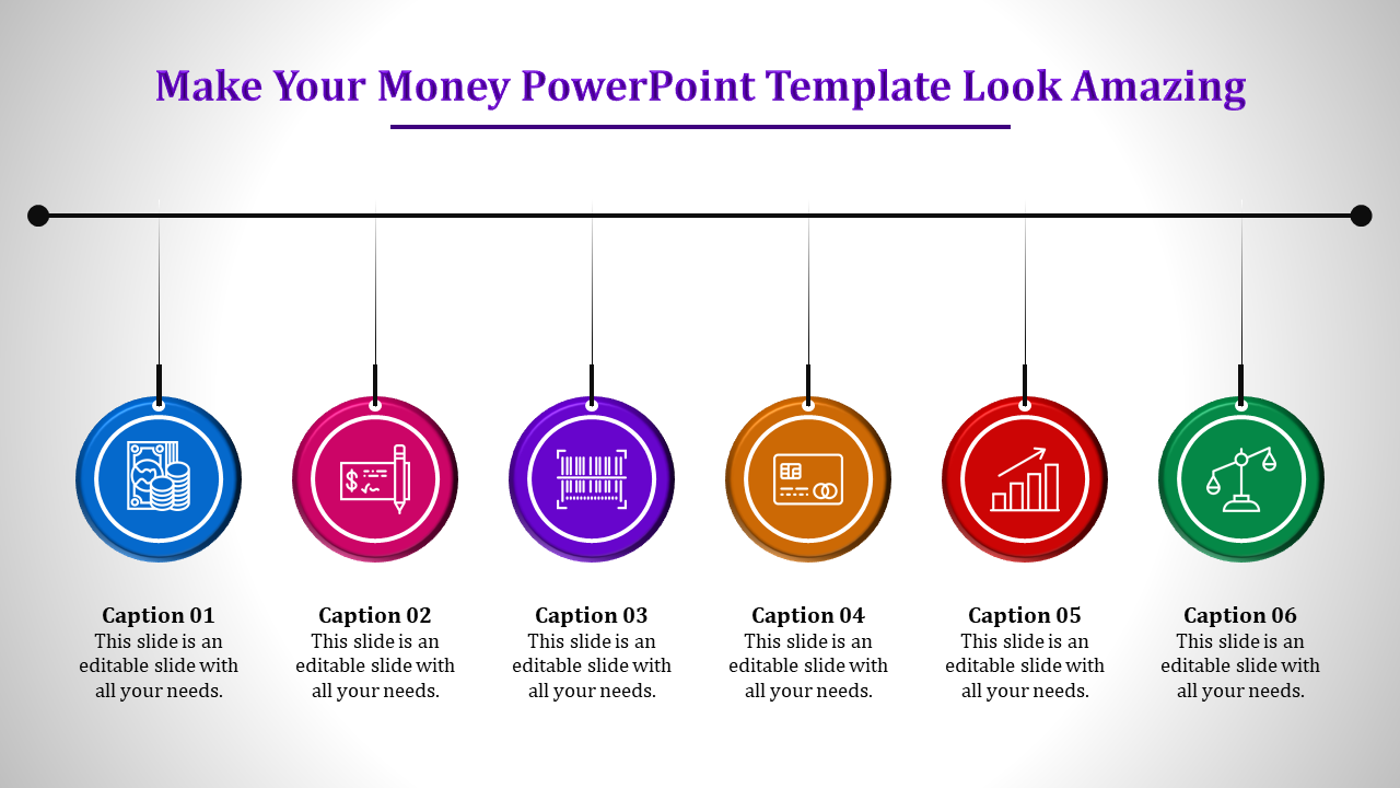 money powerpoint template-Make Your Money Powerpoint Template Look Amazing